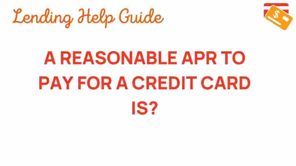 reasonable-apr-credit-card