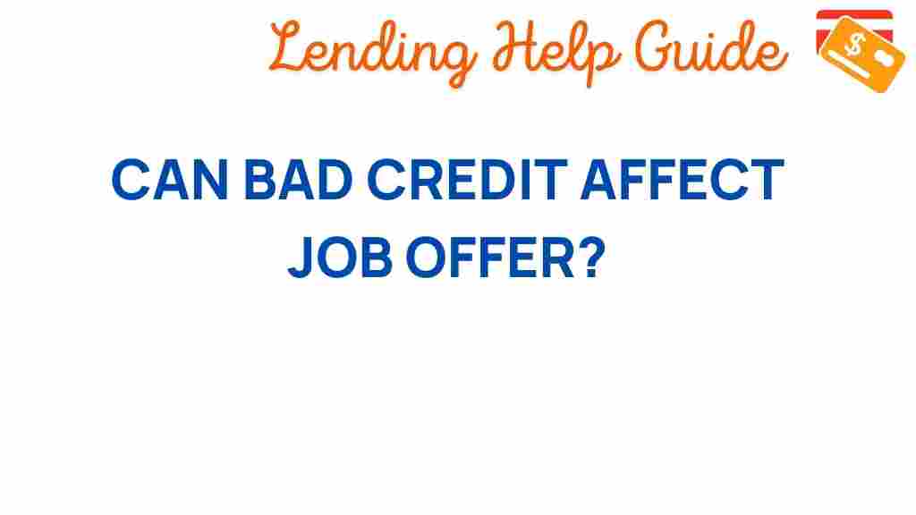 can-bad-credit-impact-job-prospects