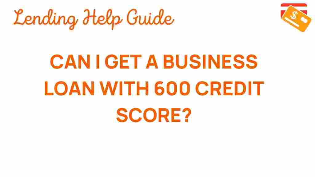 business-loan-600-credit-score