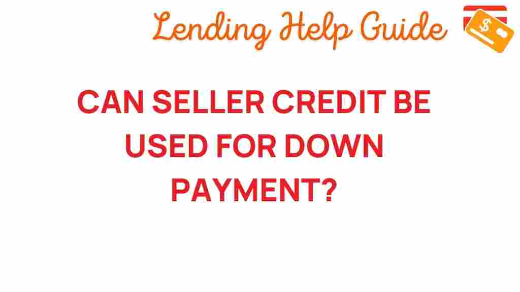 seller-credit-down-payment