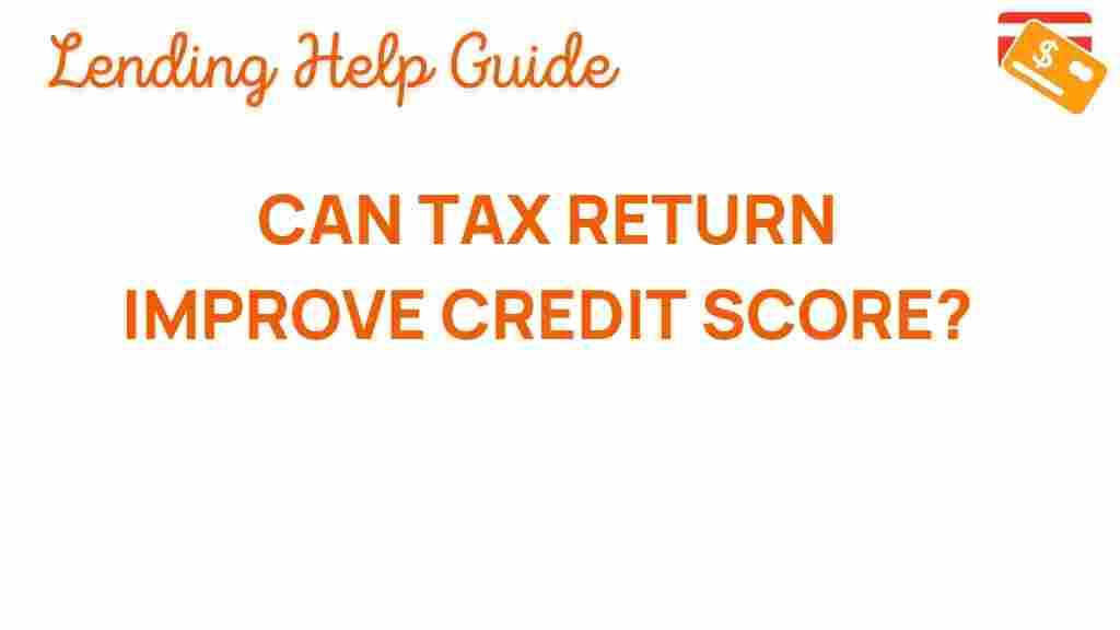 tax-return-credit-score