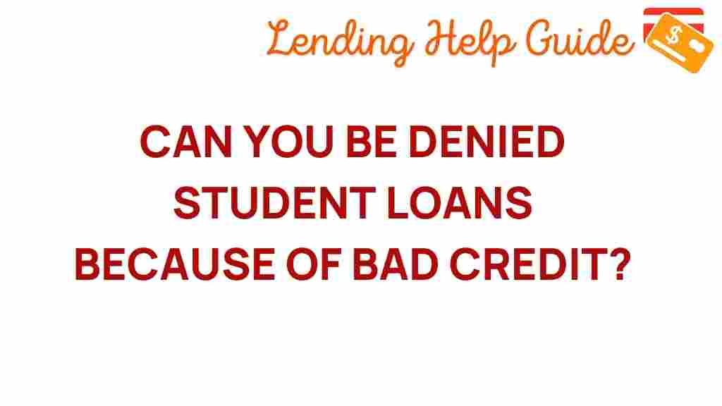 student-loans-bad-credit