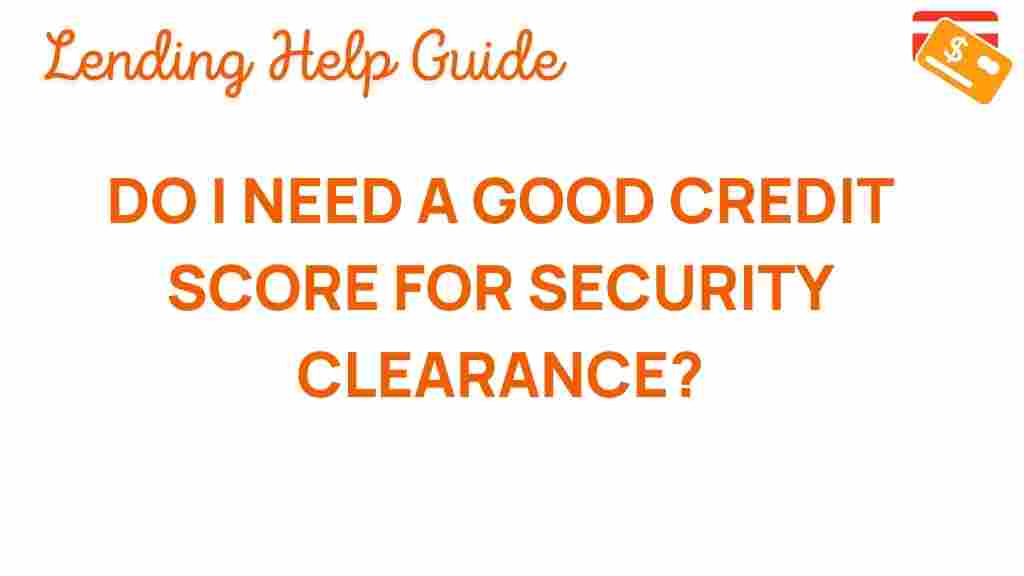 credit-score-security-clearance