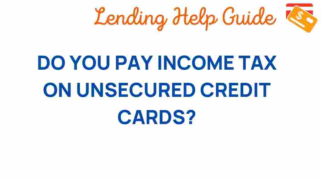 income-tax-unsecured-credit-cards