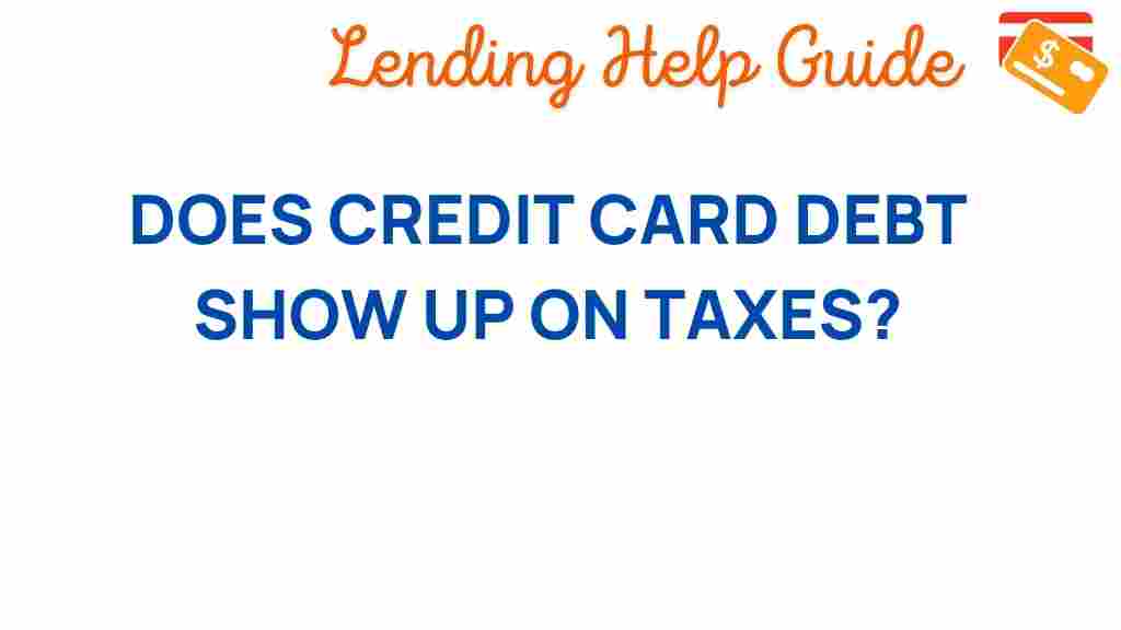 credit-card-debt-impact-taxes