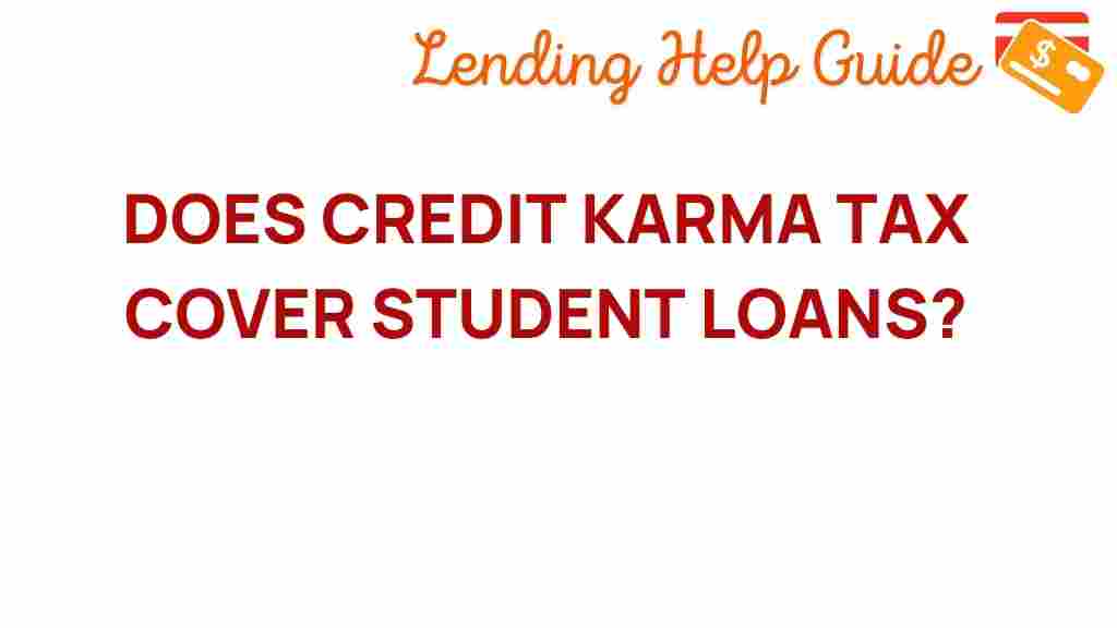 credit-karma-tax-student-loans