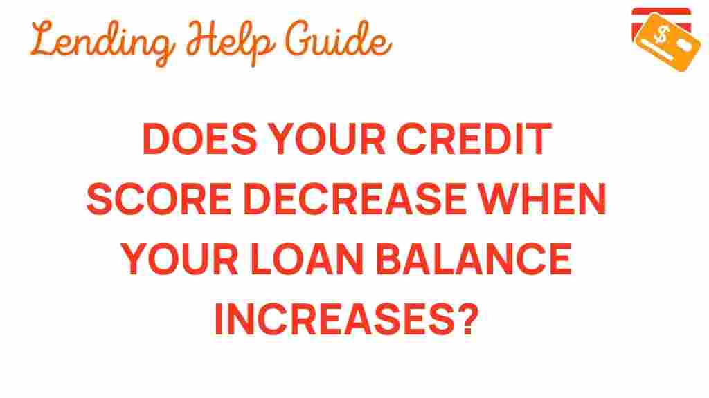 credit-score-loan-balance-impact