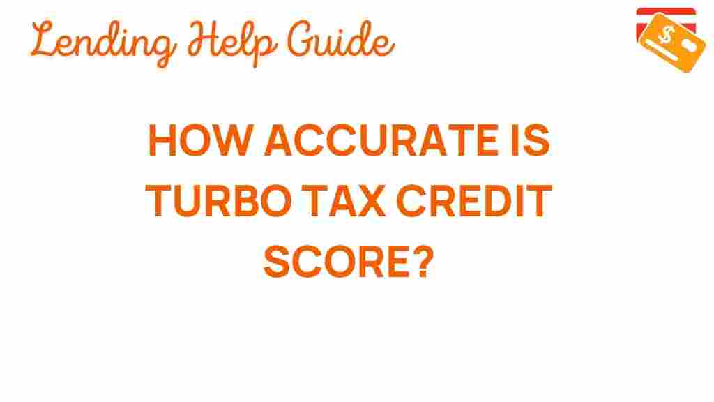 how-accurate-is-turbotax-credit-score