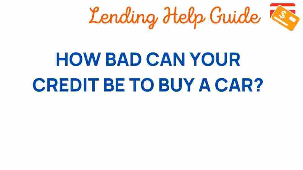 how-bad-credit-buy-car