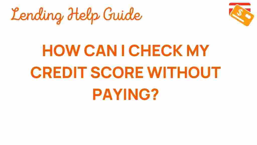 check-credit-score-free