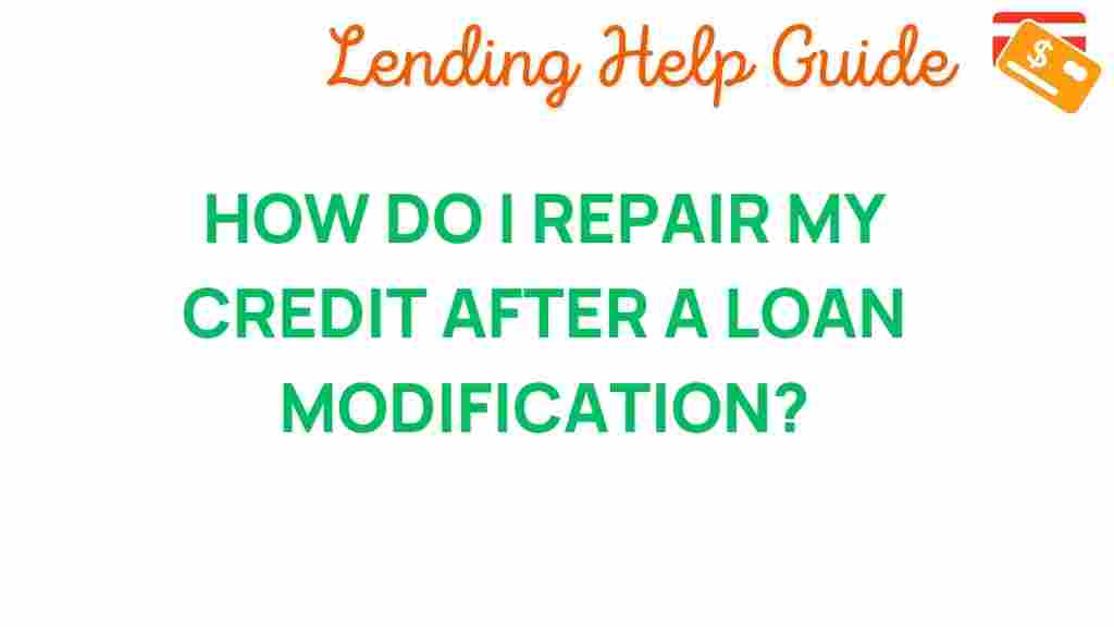 repairing-credit-loan-modification
