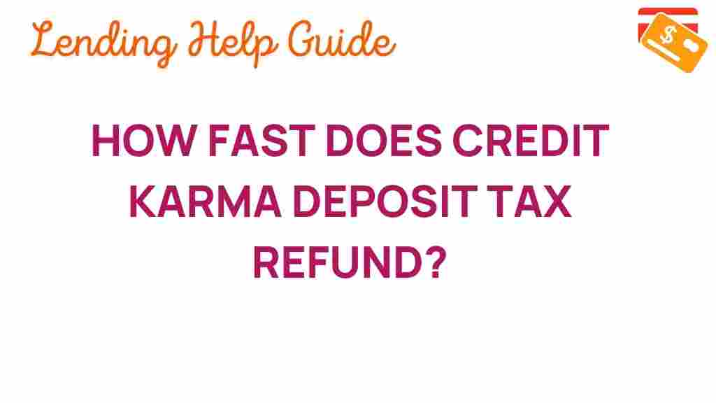 credit-karma-deposit-tax-refund