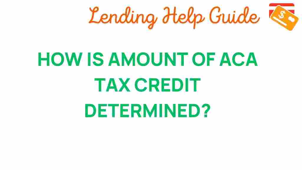 aca-tax-credit-determination