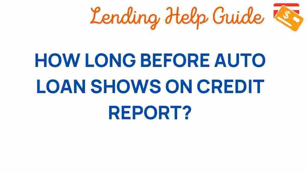 auto-loan-impact-credit-report
