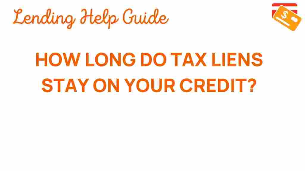tax-liens-impact-credit