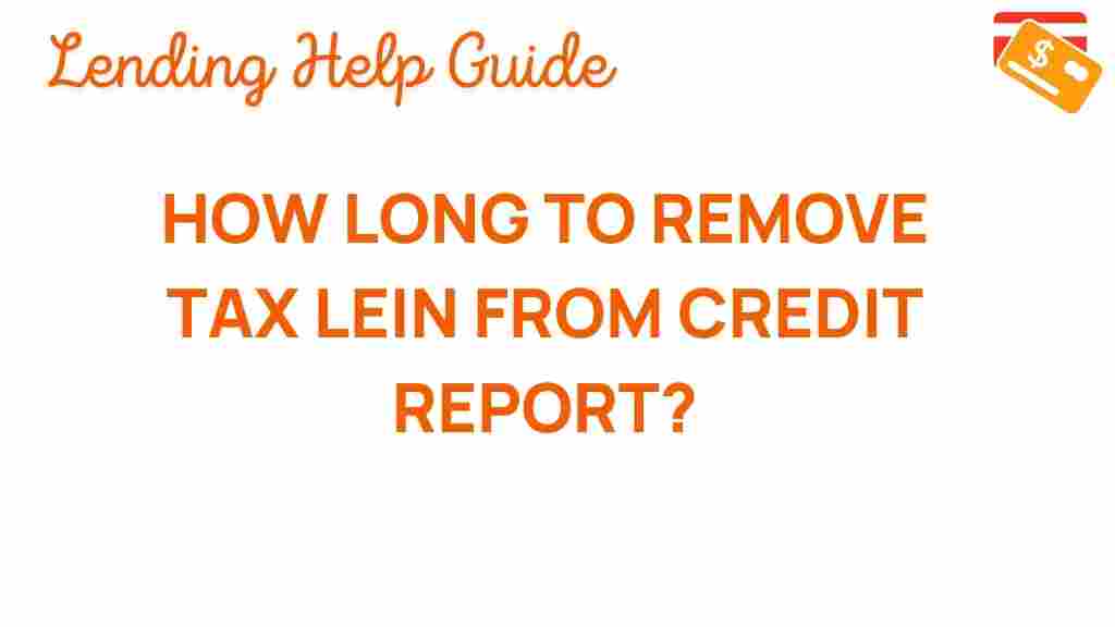 tax-lien-remove-credit-report