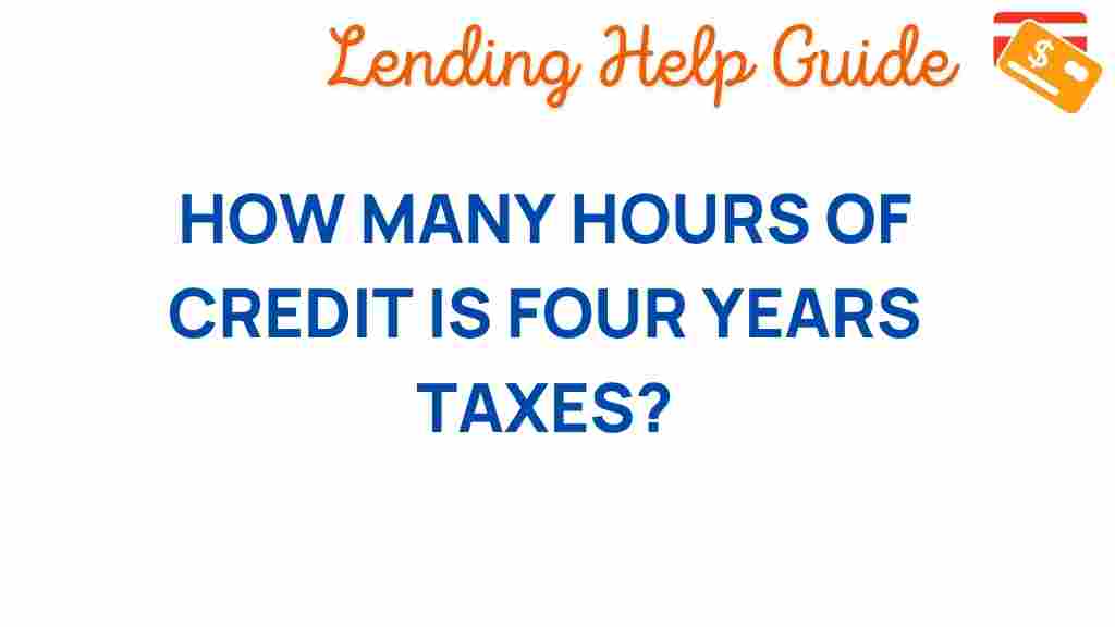 credit-hours-four-years-taxes