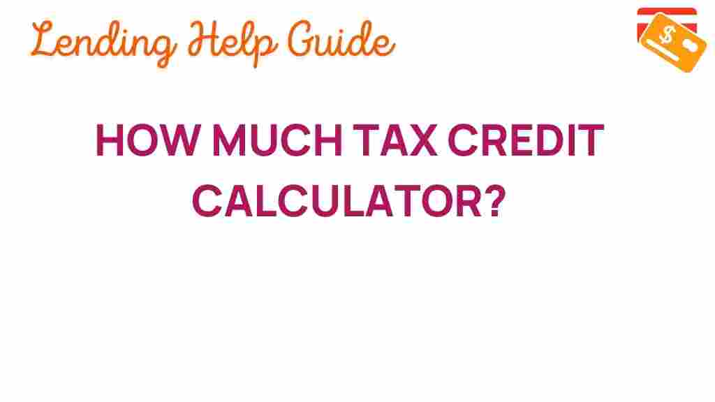 tax-credit-calculator