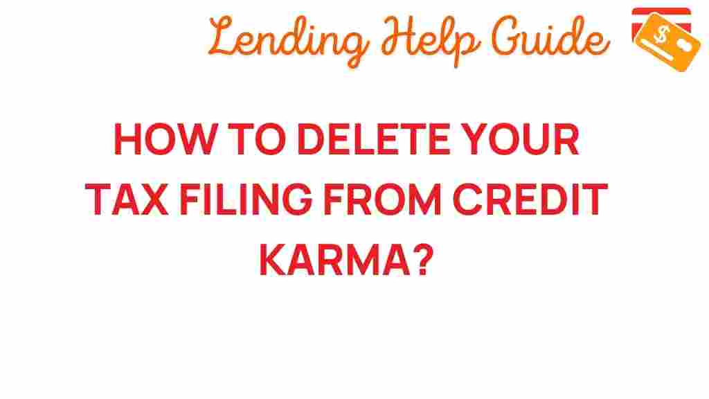 delete-tax-filing-credit-karma