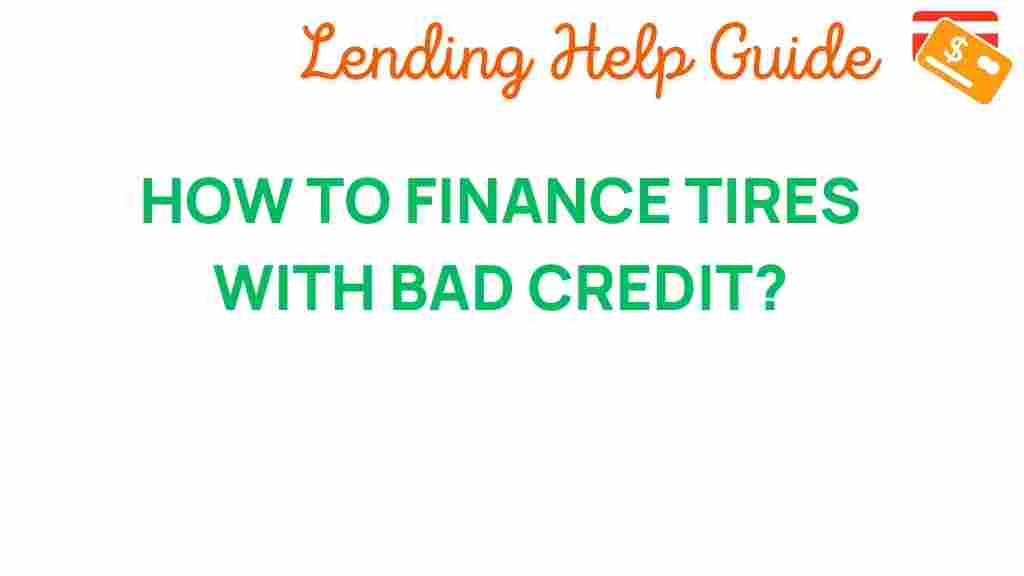 tire-financing-bad-credit