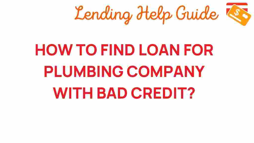 unlocking-financing-plumbing-loans-bad-credit