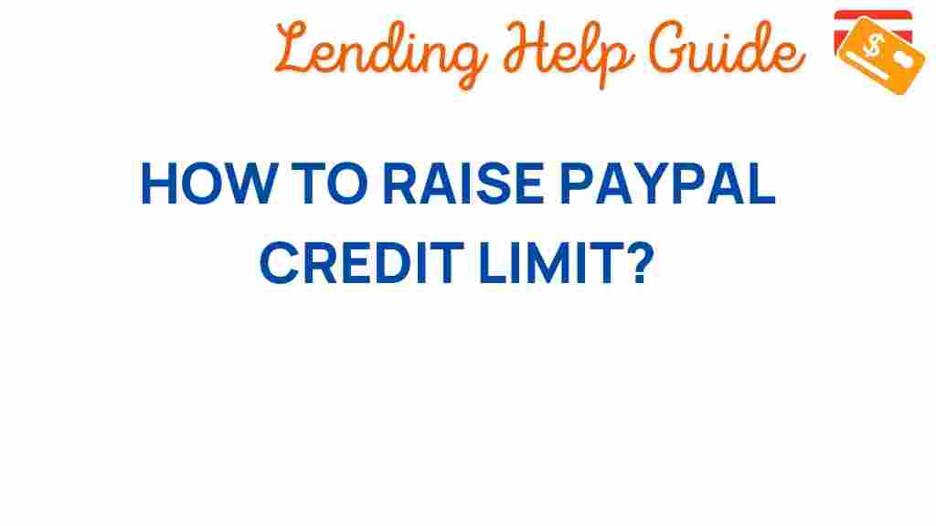 raise-paypal-credit-limit