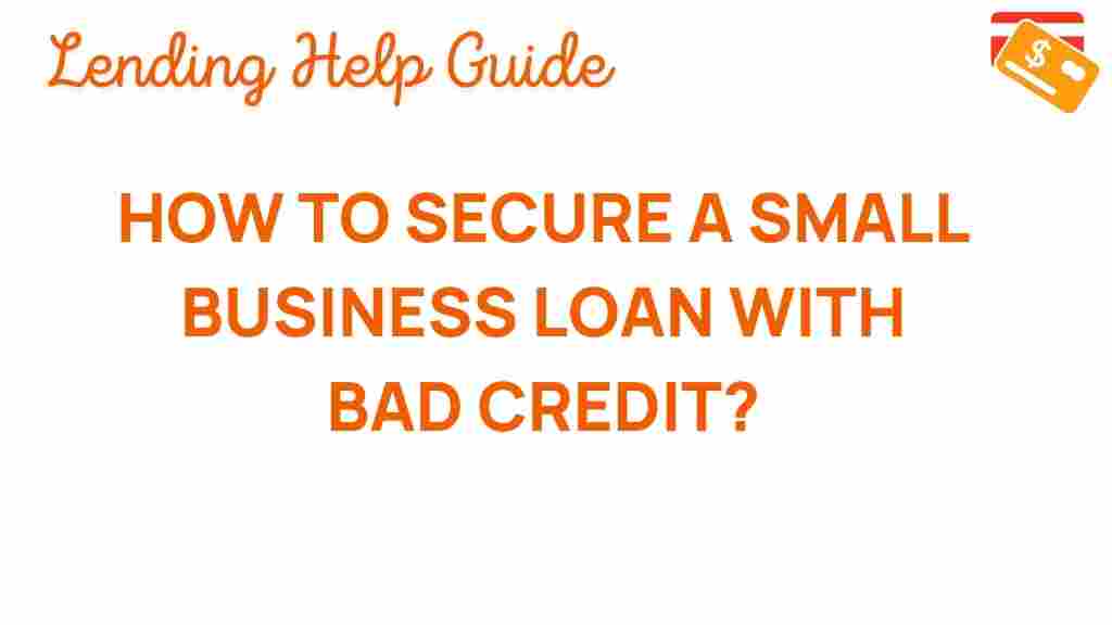 small-business-loan-bad-credit