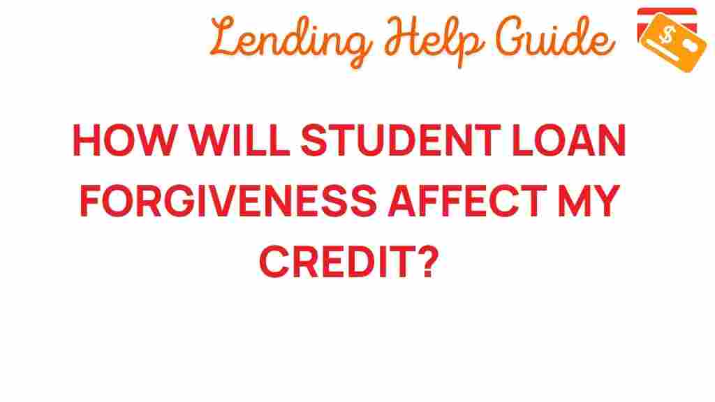 student-loan-forgiveness-impact-credit