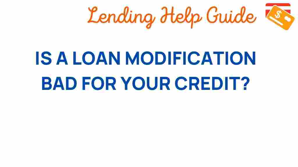 loan-modification-impact-credit