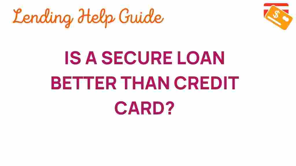 secure-loan-vs-credit-card