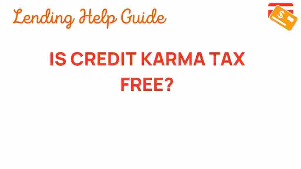credit-karma-tax-free
