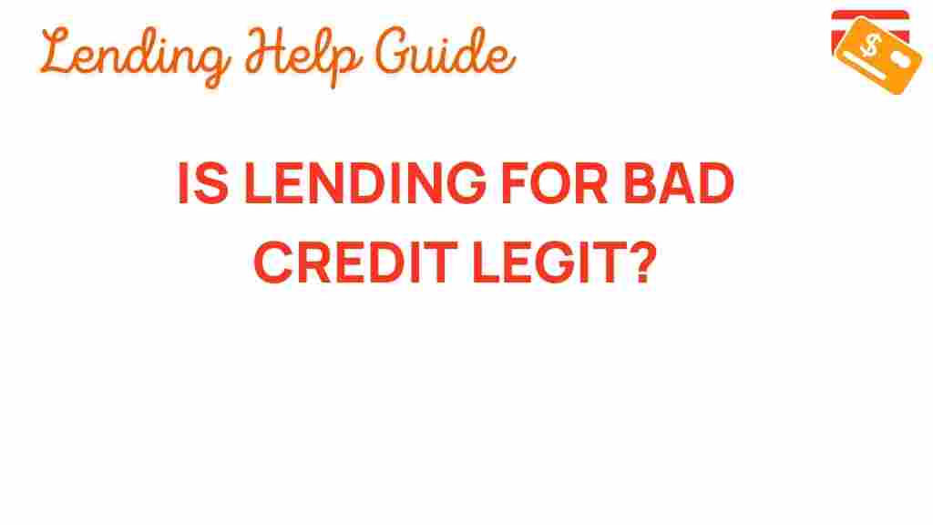 lending-for-bad-credit