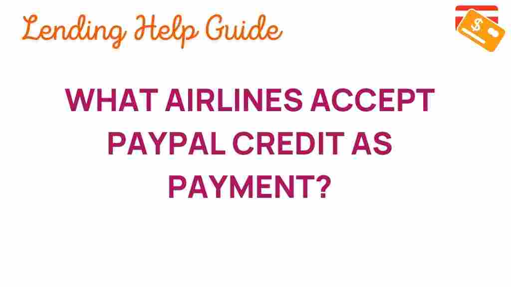 paypal-credit-airlines-accept
