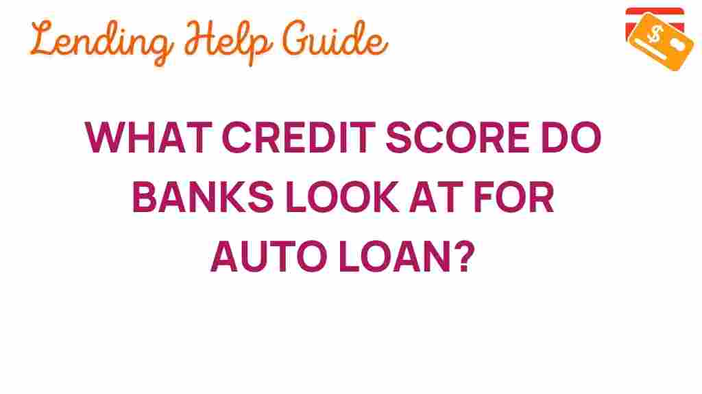 credit-score-auto-loan