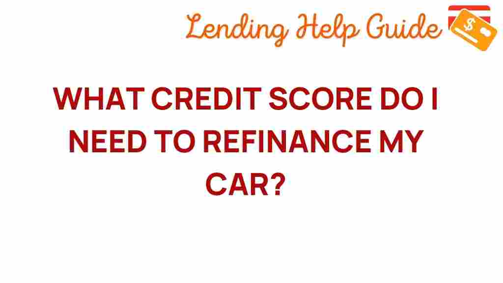 credit-score-refinance-car