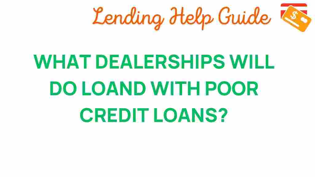 poor-credit-loans-dealerships