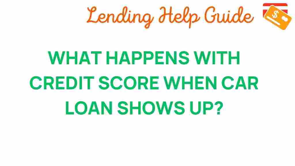how-does-car-loan-impact-credit-score