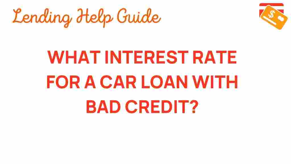 car-loan-bad-credit-interest-rate