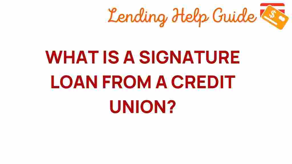 unlocking-signature-loans-credit-unions