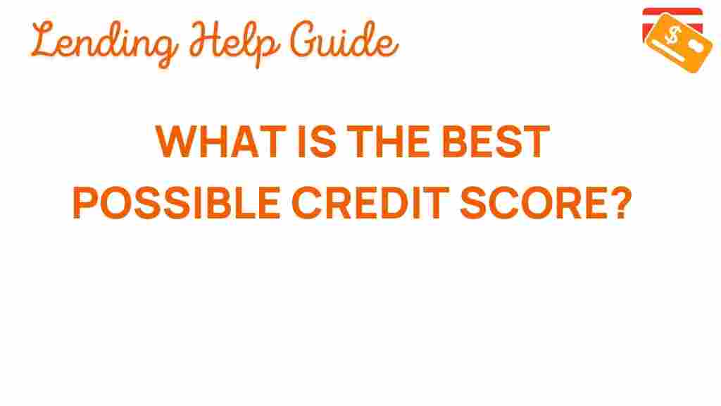 best-credit-score