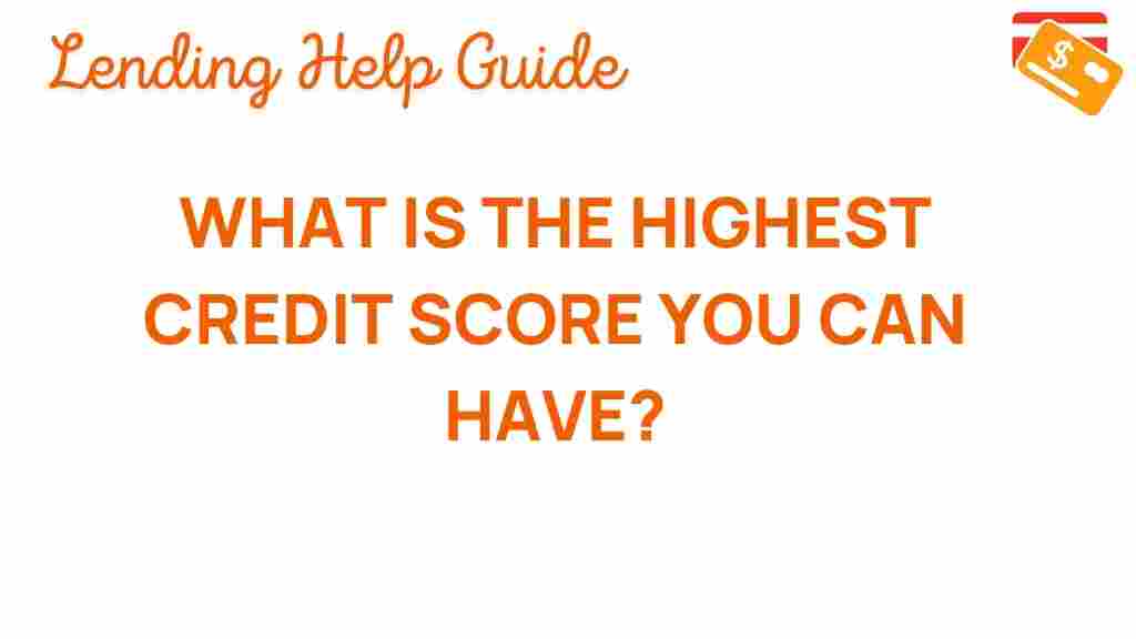 highest-credit-score