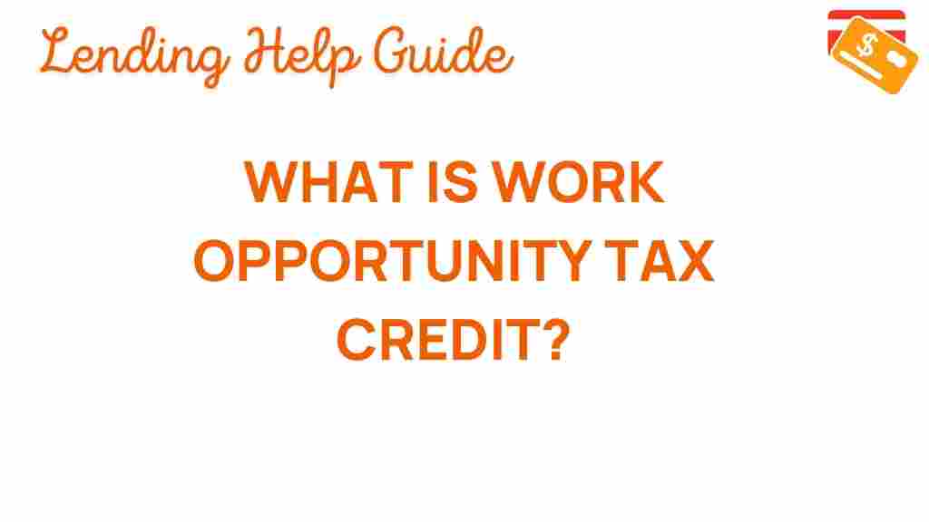 work-opportunity-tax-credit