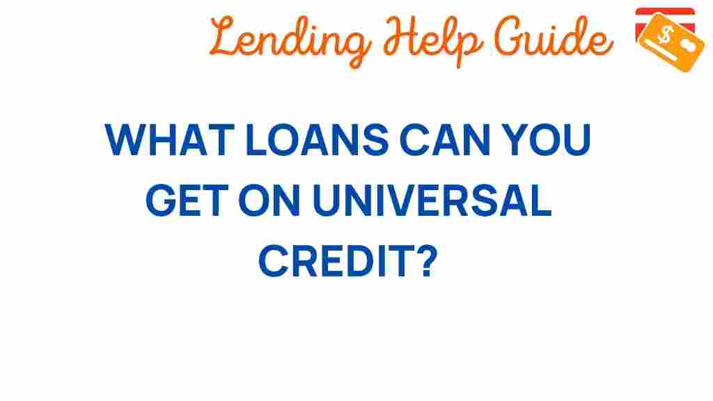 universal-credit-loans-opportunities