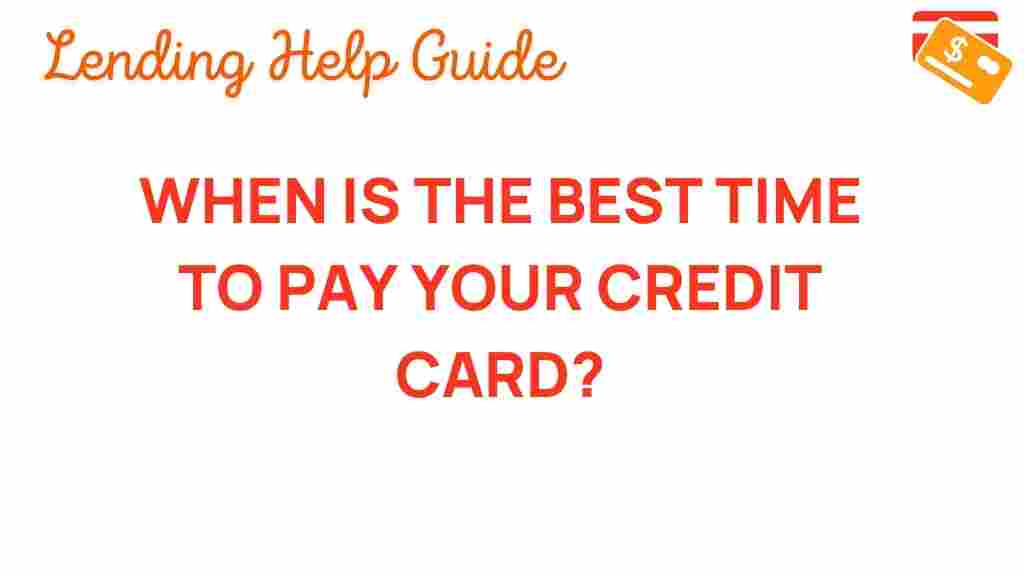 credit-card-payments-best-time