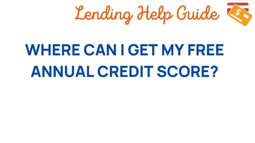 uncovering-free-annual-credit-score