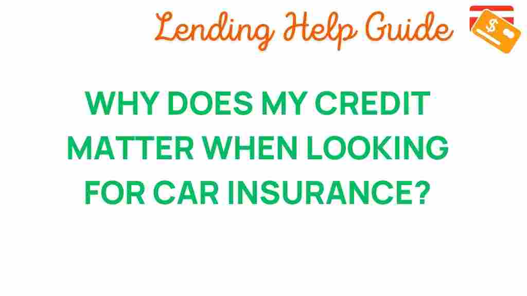 credit-car-insurance-impact
