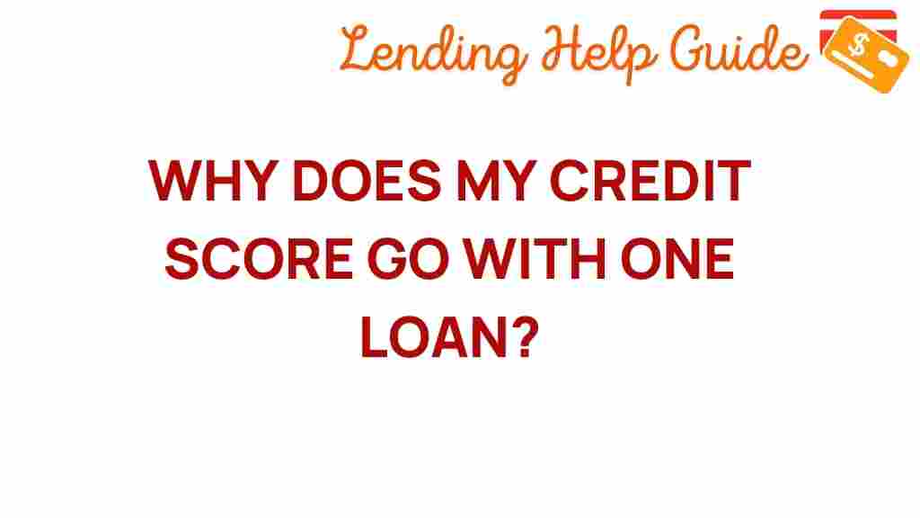 credit-score-impact-one-loan
